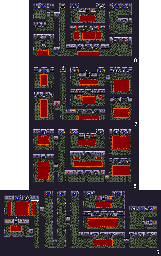 Thumbnail for a map of Toba's Tower Levels 5-8 for the PC game Ys II Special.