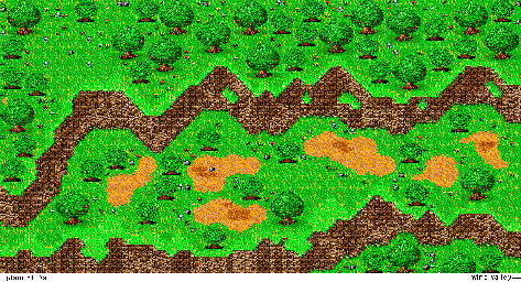 Thumbnail for a map of Wind Road for the PC game Ys II Special.