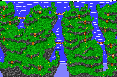 Thumbnail for a map of Wind Valley for the PC game Ys II Special.