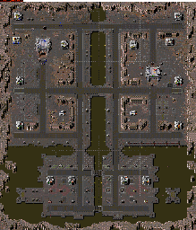 Thumbnail for a map of L17: Car Park for the PC game Z.