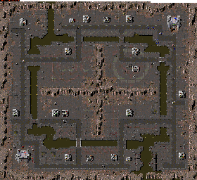 Thumbnail for a map of L19: Mayhem for the PC game Z.