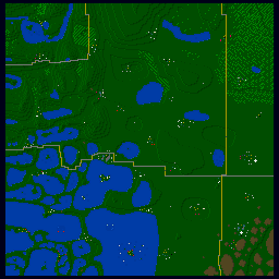 Thumbnail for a map of Map D for the PC game Zone 66.