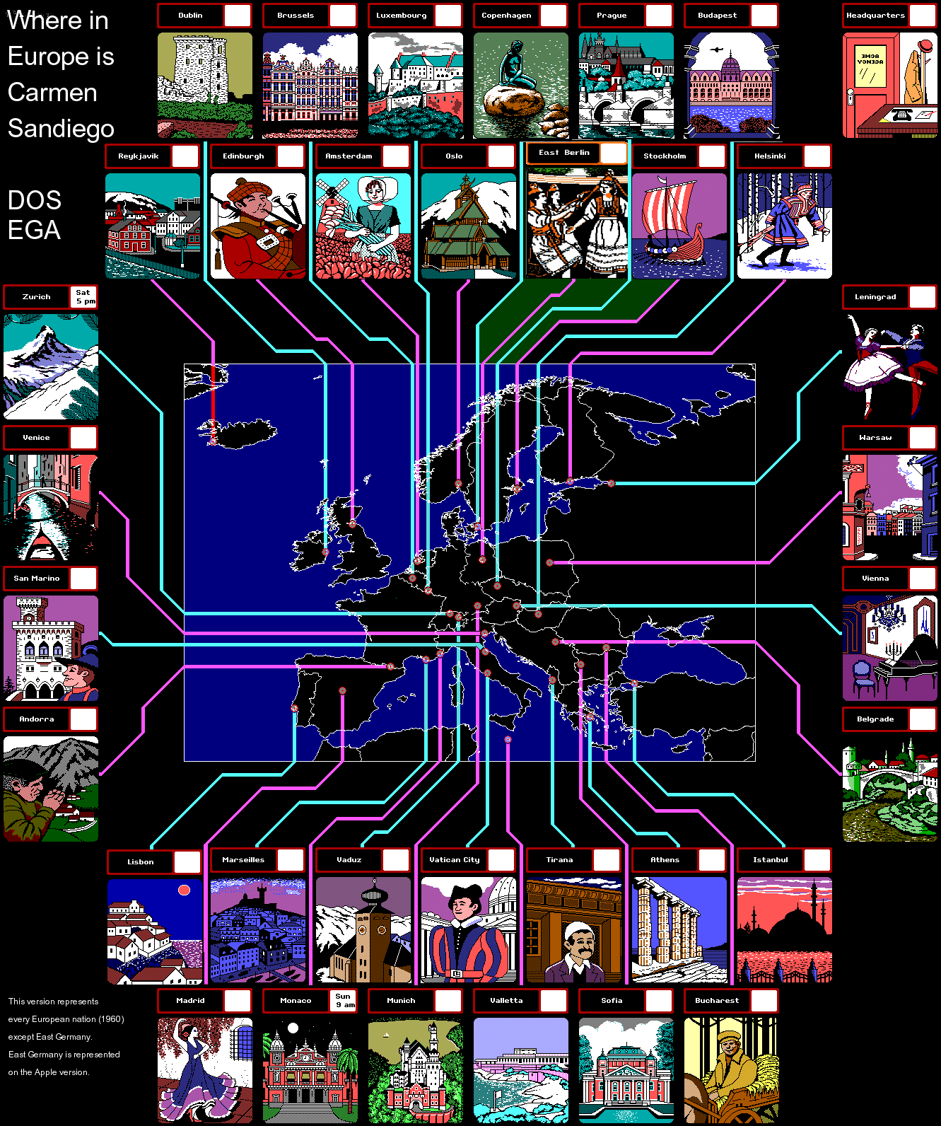 Where In Europe Is Carmen Sandiego? Europe