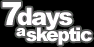 Title screen for the PC game 7 Days A Skeptic.