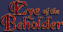 Title screen for the PC game Advanced Dungeons & Dragons: Eye Of The Beholder.