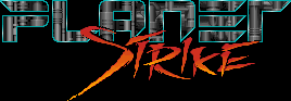 Title screen for the PC game Blake Stone: Planet Strike.