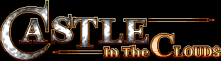 Title screen for the PC game Castle In The Clouds DX.