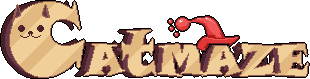 Title screen for the PC game Catmaze.