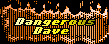 Title screen for the PC game Dangerous Dave In The Deserted Pirate's Hideout!.