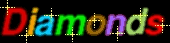 Title screen for the PC game Diamonds.