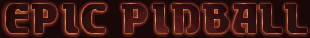 Title screen for the PC game Epic Pinball.