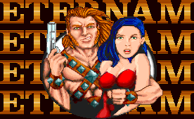 Title screen for the PC game Eternam.