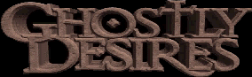 Title screen for the PC game Ghostly Desires.