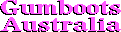 Title screen for the PC game Gumboots Australia.