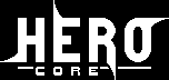 Title screen for the PC game Hero Core.