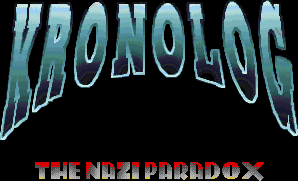 Title screen for the PC game Kronolog: The Nazi Paradox.