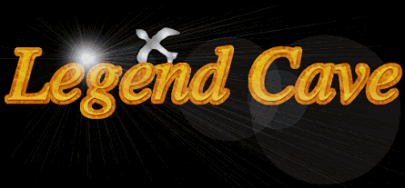 Title screen for the PC game Legend Cave.