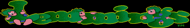 Title screen for the PC game Lemmings.