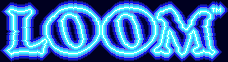 Title screen for the PC game Loom.