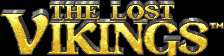 Title screen for the PC game The Lost Vikings.