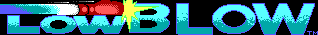 Title screen for the PC game Low Blow.