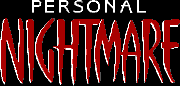 Title screen for the PC game Personal Nightmare.