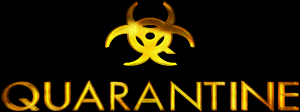 Title screen for the PC game Quarantine.