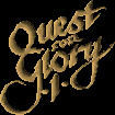 Title screen for the PC game Quest For Glory I: So You Want To Be A Hero.
