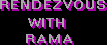 Title screen for the PC game Rendezvous With Rama.