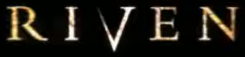 Title screen for the PC game Riven: The Sequel to Myst.