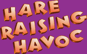 Title screen for the PC game Roger Rabbit And Baby Herman In Hare Raising Havoc.