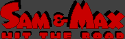 Title screen for the PC game Sam & Max Hit The Road.