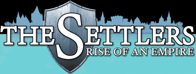Title screen for the PC game The Settlers: Rise Of An Empire.