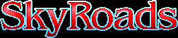 Title screen for the PC game SkyRoads.