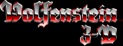 Title screen for the PC game Wolfenstein 3-D.