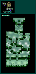 Thumbnail for a map of Cave Of Melenam 2 for the SNES game The 7th Saga.