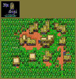 Thumbnail for a map of Town Of Rablesk for the SNES game The 7th Saga.