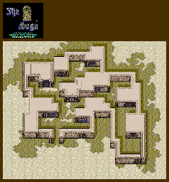 Thumbnail for a map of Town Of Zellis for the SNES game The 7th Saga.