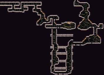 Thumbnail for a map of Stage 3 Act 2: Demon's Cave (Unmarked) (No Layers) for the SNES game ActRaiser 2.