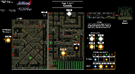 Thumbnail for a map of Stage 6 Act 1: Gratis for the SNES game ActRaiser 2.