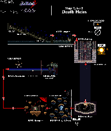 Thumbnail for a map of Stage 7 Act 2: Death Heim for the SNES game ActRaiser 2.