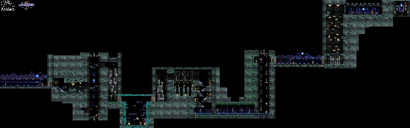 Thumbnail for a map of Bloodpool Act-2 for the SNES game ActRaiser.