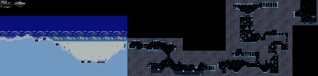 Thumbnail for a map of Northwall Act-1 for the SNES game ActRaiser.