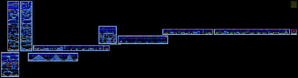 Thumbnail for a map of Stage 6: Magicians Gloves for the SNES game The Addams Family: Pugsley's Scavenger Hunt.