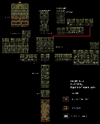 Thumbnail for a map of The Morgue for the SNES game Addams Family Values.