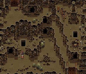 Thumbnail for a map of Rockies 7 for the SNES game Addams Family Values.