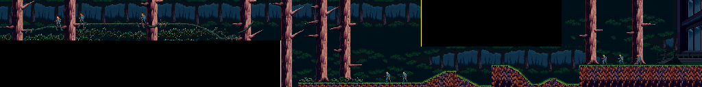 Thumbnail for a map of Stage 2: No Green Peace Area 3 for the SNES game The Adventures Of Batman & Robin.