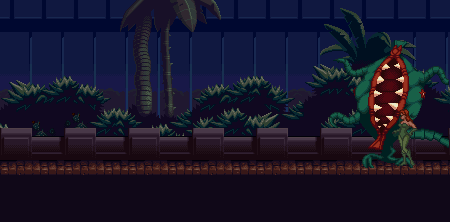 Thumbnail for a map of Stage 2: No Green Peace Boss for the SNES game The Adventures Of Batman & Robin.
