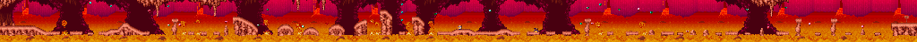 Thumbnail for a map of Stage 3: Collapsing Cave Area 1 for the SNES game Aladdin.