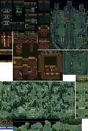 Thumbnail for a map of Chapter 3 for the SNES game Alcahest.